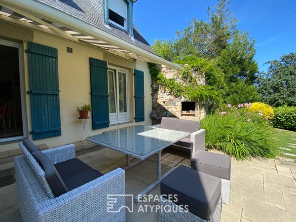 Propriété proche mer et golf intégrant un studio locatif