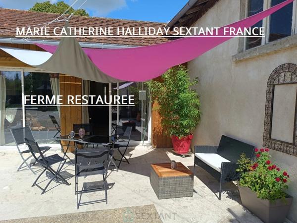 Ancienne ferme rénovée avec 2 gîtes sur 6 700 m² à Saint-Astier (24110)