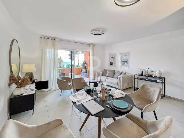 Eze Bord de mer, 2 pièces Dernier Etage avec Terrasse