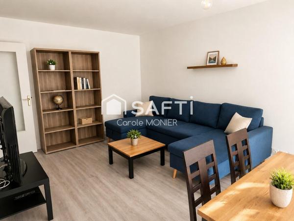 Laissez-vous séduire par ce lumineux 3 pièces traversant avec balcon plein sud, idéalement situé au cœur du quartier recherché de La Folie-Couvrechef.