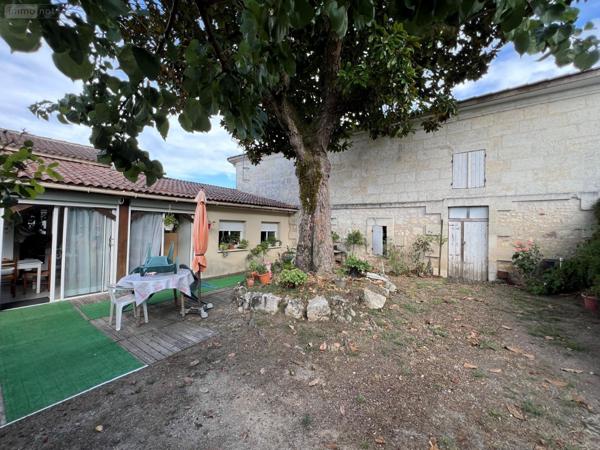 Maison à vendre à Montlieu-la-Garde en Charente-Maritime (17210), ref : 1864