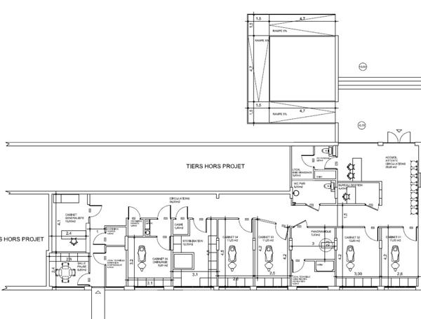 Local Commercial 8 pièces - 180 m²