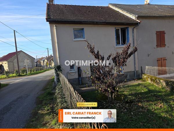 MAISON EN PIERRE DE 95 M2 SUR ÉTAGE, L’ENSEMBLE SUR 2245 M² DE TERRAIN CLOS AVEC DES DÉPENDANCES