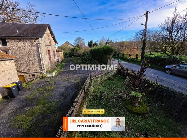 MAISON EN PIERRE DE 95 M2 SUR ÉTAGE, L’ENSEMBLE SUR 2245 M² DE TERRAIN CLOS AVEC DES DÉPENDANCES