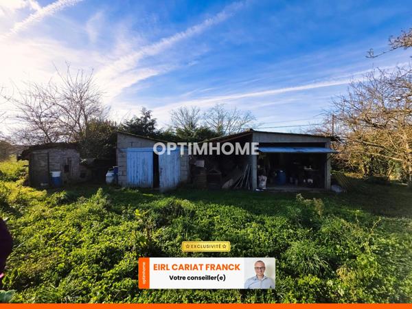 MAISON EN PIERRE DE 95 M2 SUR ÉTAGE, L’ENSEMBLE SUR 2245 M² DE TERRAIN CLOS AVEC DES DÉPENDANCES