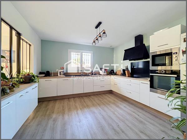 CESTAS – PROCHE BOURG – 4 CHAMBRES – PISCINE – FORT POTENTIEL