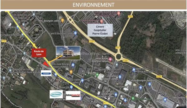 Vente Bureau à Bourgoin-Jallieu