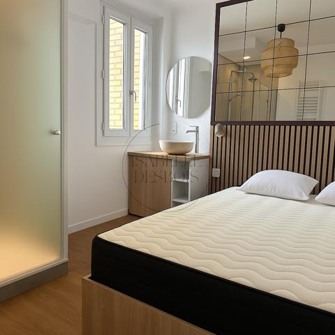 Courbevoie (92400) LOUÉ - F2 rénové avec goût dans un quartier pavillonnaire de Courbevoie