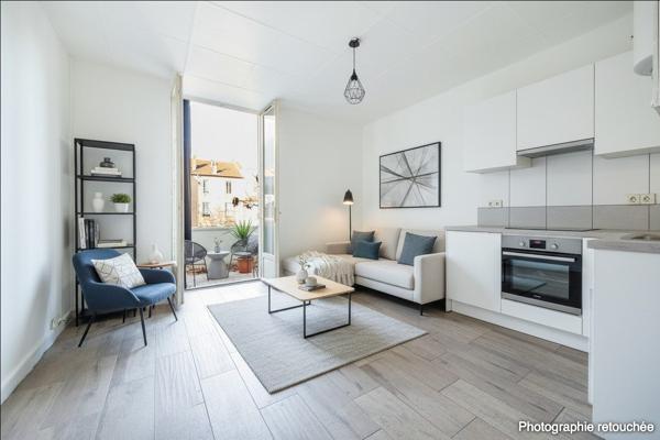 Studio de 17,95 m² avec terrasse – Lyon 8e / Grange Blanche