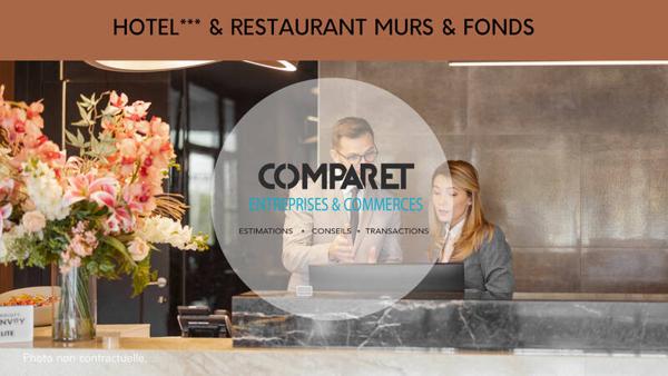 MURS ET FDC Hôtel-Restaurant 3* avec foncier de 5 000 m²