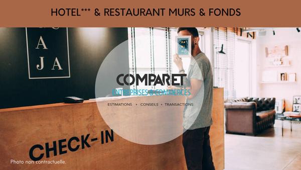 MURS ET FDC Hôtel-Restaurant 3* avec foncier de 5 000 m²
