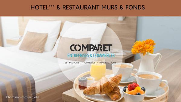 MURS ET FDC Hôtel-Restaurant 3* avec foncier de 5 000 m²