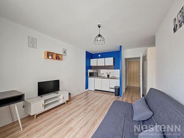 Appartement  meublé de type T1/studio Nancy 24.16 m² résidence avec ascenseur et conciergerie