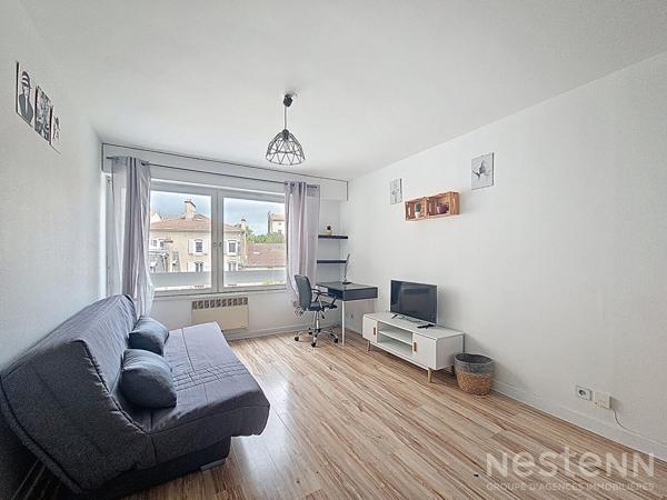 Appartement  meublé de type T1/studio Nancy 24.16 m² résidence avec ascenseur et conciergerie