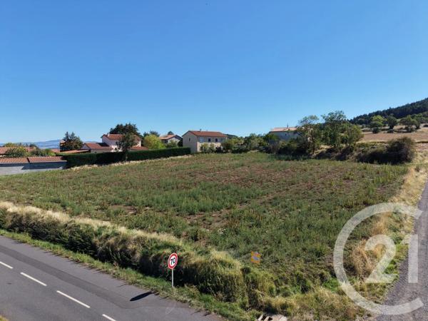 Terrain à vendre  1514 m 2   ST CHRISTOPHE SUR DOLAISON  - 43