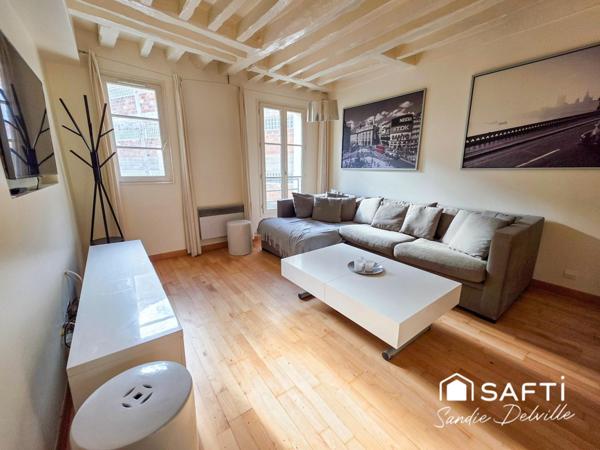 Appartement 2 pièces- 33m² - ascenseur- traversant