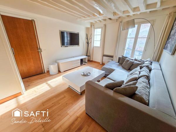 Appartement 2 pièces- 33m² - ascenseur- traversant