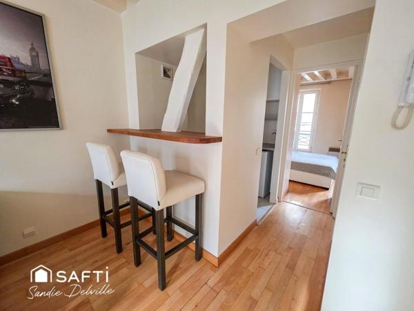 Appartement 2 pièces- 33m² - ascenseur- traversant