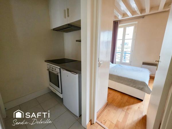 Appartement 2 pièces- 33m² - ascenseur- traversant