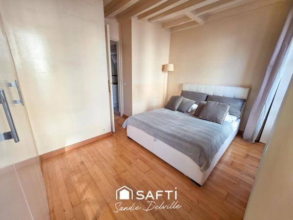 Appartement 2 pièces- 33m² - ascenseur- traversant