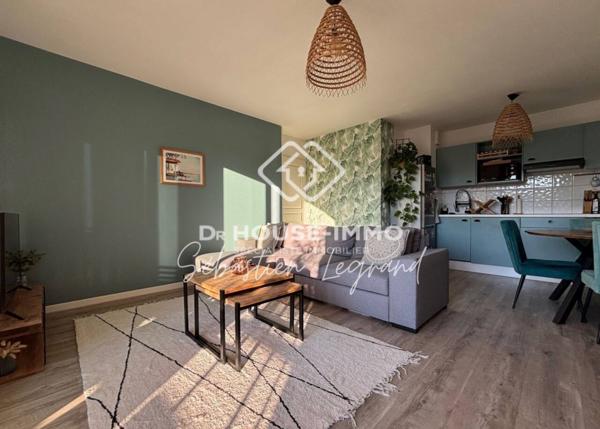Appartement à vendre 3 pièces de 61 m²