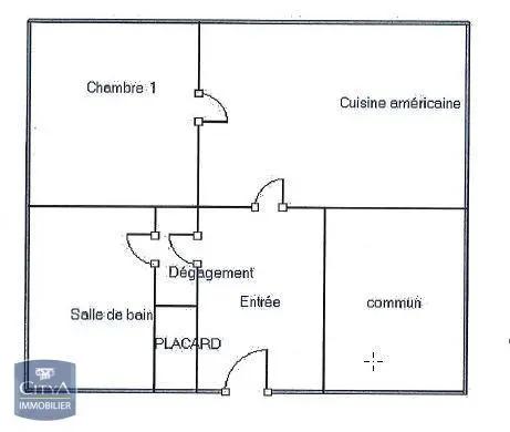 Appartement à vendre 2 pièces 34.65m² Charleville-Mézières (08000)