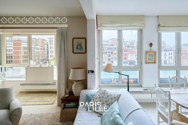 Rare:Quai du Wault, duplex balcon et parking.Garage possible