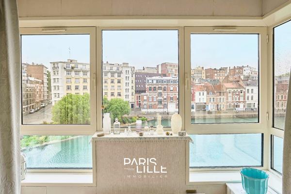 Rare:Quai du Wault, duplex balcon et parking.Garage possible