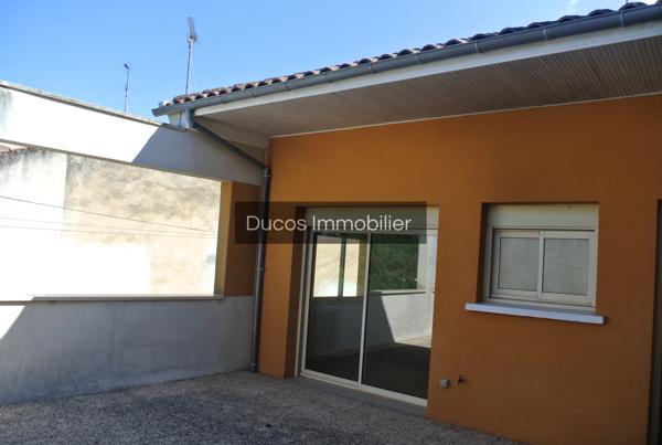 A louer maison de ville à Marmande avec terrasse