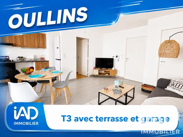 Appartement à vendre 3 pièces 59 m² Oullins-Pierre-Bénite