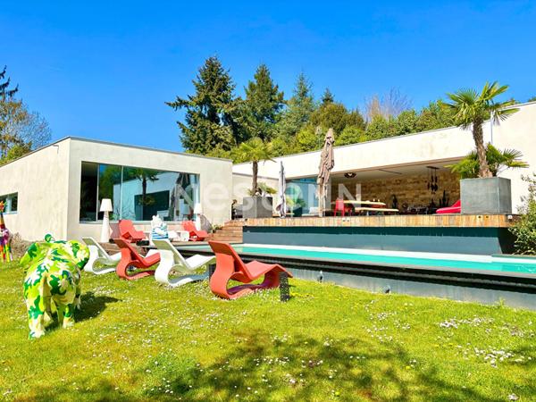 Villa d'architecte Studio KO 286 m² - Proche Versailles & Paris - Bièvres / Plateau de Saclay - Piscine - Terrain 2 223 m²