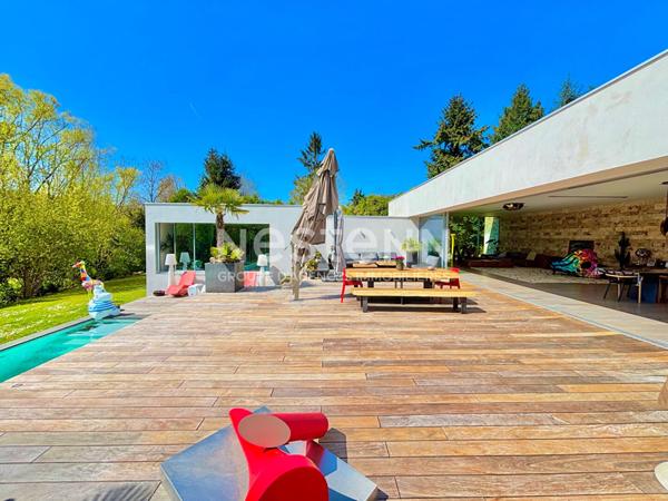 Villa d'architecte Studio KO 286 m² - Proche Versailles & Paris - Bièvres / Plateau de Saclay - Piscine - Terrain 2 223 m²
