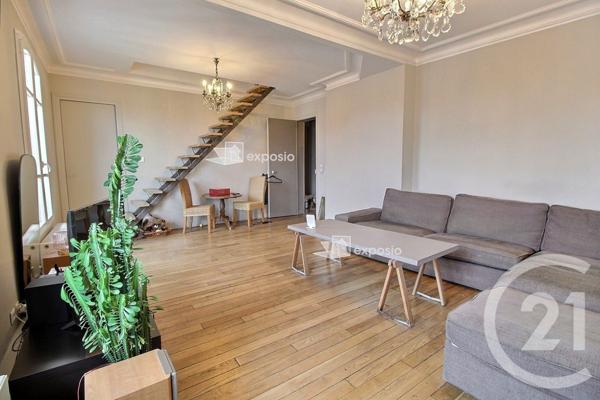 Appartement F3 à vendre  3 pièces - 70,40 m2 ST MAURICE - 94