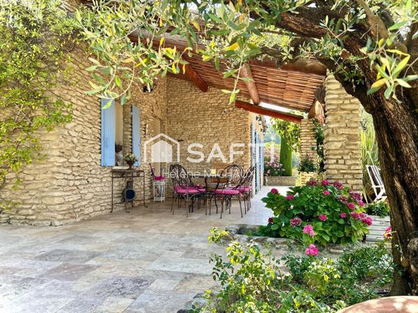 " Le Belvédère " Maison en pierre de Gordes