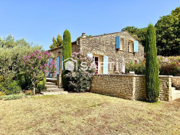 " Le Belvédère " Maison en pierre de Gordes