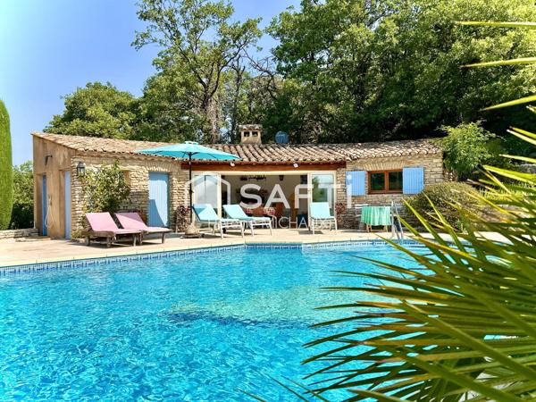 " Le Belvédère " Maison en pierre de Gordes