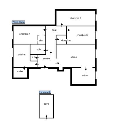 Appartement à vendre 5 pièces 88 m² Troyes