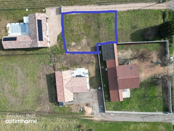 Terrain à vendre de 500,00 m² LA CHAPELLE DE GUINCHAY (71)