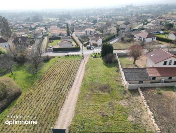 Terrain à vendre de 500,00 m² LA CHAPELLE DE GUINCHAY (71)