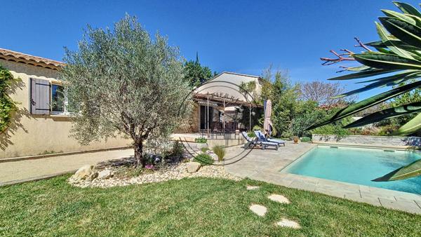 Cheval-Blanc (84460) MAISON FAMILIALE 128M² SUR 735M² AVEC PISCINE