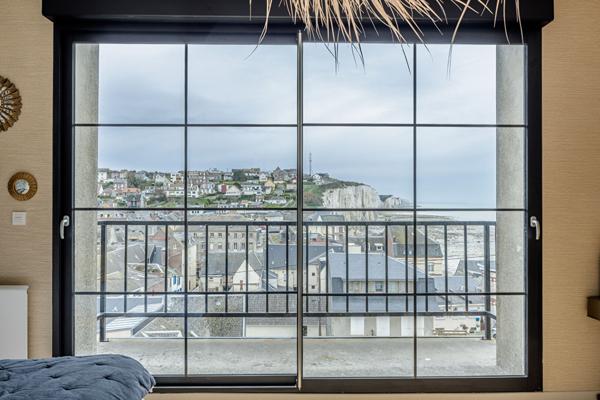 Villa rénovée avec vue sur mer et les falaises au coeur de Ault