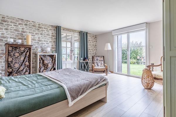 Villa rénovée avec vue sur mer et les falaises au coeur de Ault