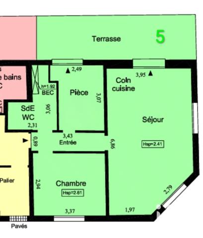 Appartement à vendre 3 pièces 50 m² Livry-Gargan