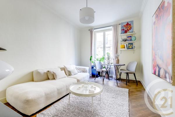 Appartement F3 à vendre  3 pièces - 45,63 m2 PARIS - 75017