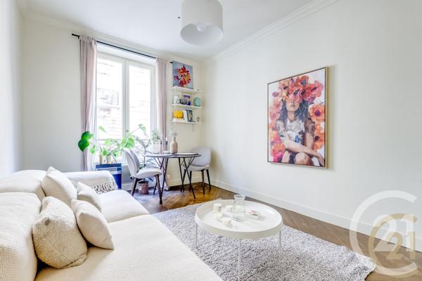 Appartement F3 à vendre  3 pièces - 45,63 m2 PARIS - 75017