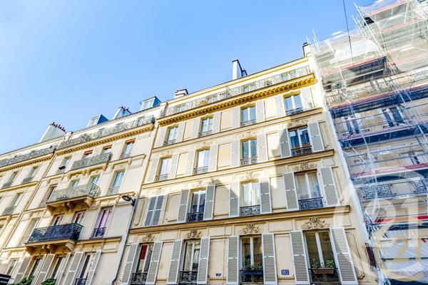Appartement F3 à vendre  3 pièces - 45,63 m2 PARIS - 75017
