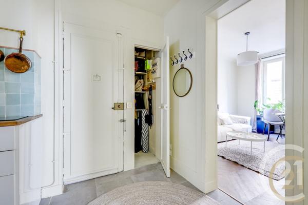 Appartement F3 à vendre  3 pièces - 45,63 m2 PARIS - 75017