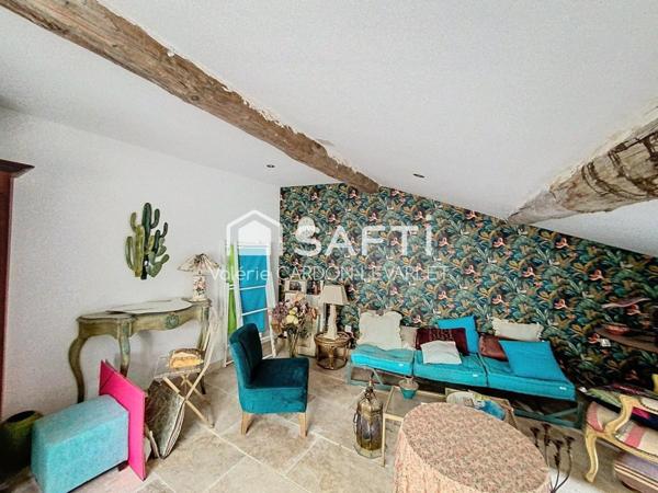 Maison de village avec T2 indépendant.