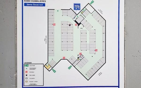 Stationnement à vendre    12 m2 Chamalières