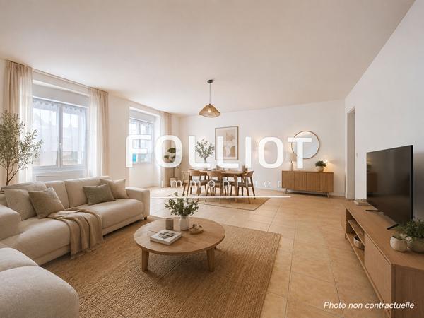 À vendre : Appartement 3 pièces à Granville 50400 RDC